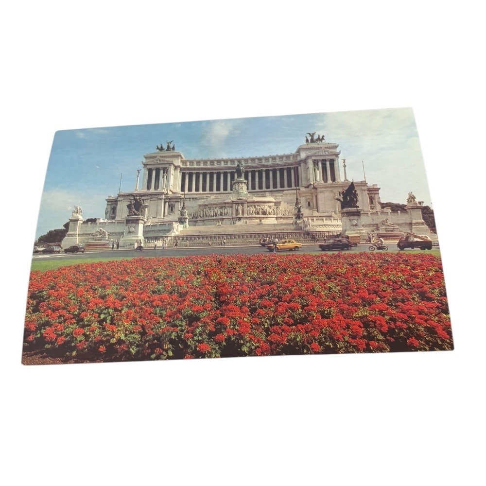 Roma Italy Postcard Altar of the Fatherland Victor Emmanuel II Monument